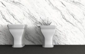 Биде напольное ArtCeram Civitas 36х54 см санфарфор белый глянцевый CIB002 01;00