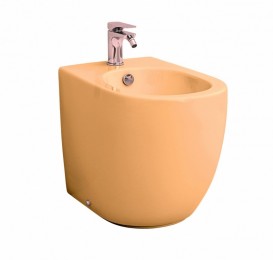 Биде напольное ArtCeram File 2.0 36х52 см санфарфор оранжевый FLB002 13;00