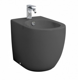 Біде підлогове ArtCeram File 2.0 36х52 см санфарфор сірий FLB002 15; 00