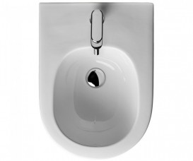 Биде напольное Axa Glomp 36,5х51 см керамика белый глянцевый 0202201