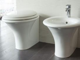 Биде напольное Hatria Sculture 40x60 см белый YR4201