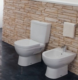 Біде підлогове Jika Mio Jika perla кераміка білий H8327121003041