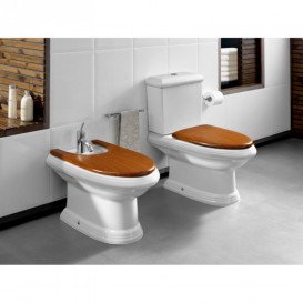 Биде напольное Roca America 39.5х64.5 см керамика белый A357490000