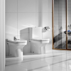 Биде напольное Roca Dama-N 52х36 см керамика белый A357787000