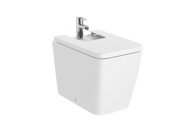 Біде для підлоги Roca Inspira 37х56 см сантехнічна кераміка білий матовий A357537620