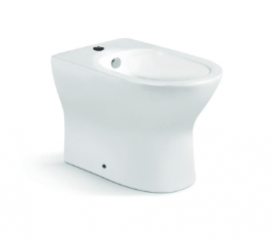 Биде напольное Volle Fiesta 55.5х36 см с отверстием под смеситель керамика цвет белый 13-77-235