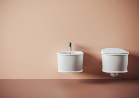 Біде підвісне ArtCeram Atelier 37,5 х52, 5 см кераміка білий ATB001 01;00