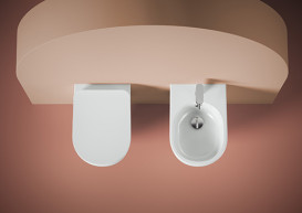 Біде підвісне ArtCeram File 2.0 37х53 см кераміка білий матовий FLB001 05;30