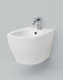 Біде підвісне Artceram Ten 36х52 см санфарфор білий глянсовий TEB004 01; 00