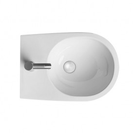 Біде підвісне Axa DP 36х50,5 см кераміка білий глянцевий 8402001