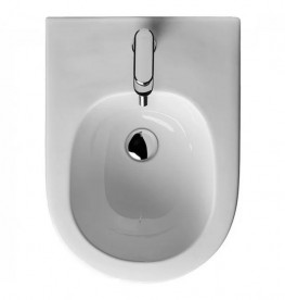 Біде підвісне Axa Glomp 36,5х51 см кераміка білий глянцевий 0202001