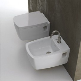 Біде підвісне Axa X-Tre 36х54 см кераміка білий глянцевий 2902001