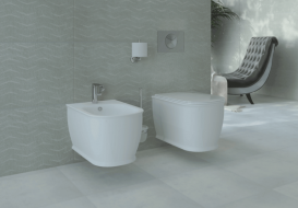 Біде підвісне Devit Afina 36х52 см санфаянс білий 2020150