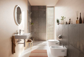 Биде подвесное Hansgrohe EluPura Original S 36х54 см керамика HygieneEffect белый 62045450