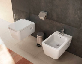 Биде подвесное Hansgrohe EluPura Original Q 36х54 см керамика белый 60284450