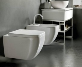 Біде підвісне Hatria Bianca 36х52 см білий Y1X501