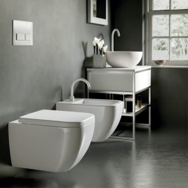 Біде підвісне Hatria Bianca 36х52 см білий Y1X501