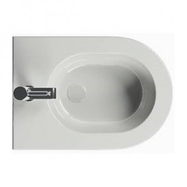 Биде подвесное Hatria Fusion 35.5х48.5 см санфарфор белый Y5A001