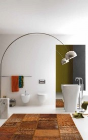 Біде підвісне Kerasan Aquatech чаша овальна біла 372501