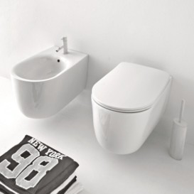 Біде підвісне Kerasan Nolita з кріпленням WB9N білий 532501