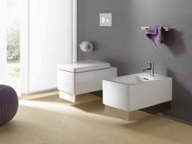 Біде підвісне прямокутне KLUDI PLUS колір білий 49BIW43