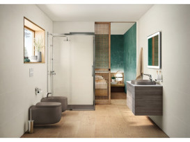 Біде підвісне Roca Beyond 39,5х58 см сантехнічна кераміка кавовий A3570B5660