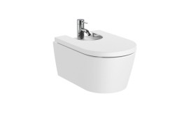 Биде подвесное Roca Inspira 37х56 см сантехническая керамика белый матовый A357525620