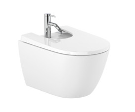 Біде підвісне Roca Ona 36х53 см сантехнічна кераміка білий A357685000