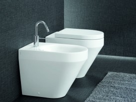 Биде напольное с одним отверстием Hatria DAYTIME EVO 37х56 см YQ3501