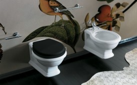 Біде підвісне Simas Lante 38,5х53 см фаянс білий LA19