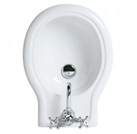 Біде підвісне Simas Lante 38,5х53 см фаянс білий LA19