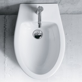 Биде подвесное Simas LFT Spazio 35х52 см санфаянс белый LFT19