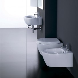 Биде подвесное Simas LFT Spazio 35х52 см санфаянс белый LFT19