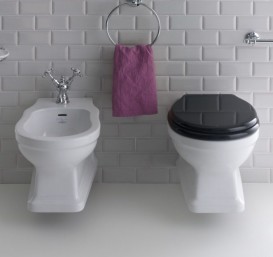 Біде підвісне Simas Londra 34х50,5 см фаянс білий LO 919