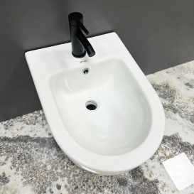 Биде подвесное VBI CAPRI 49х36,5 см керамика белый VBI-020101