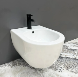 Биде подвесное VBI VULCANO 49х36,5 см керамика белый VBI-020401