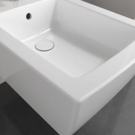 Биде подвесное Villeroy & Boch Memento 2.0 37,5х56 см санитарная керамика альпийский белый 44330001