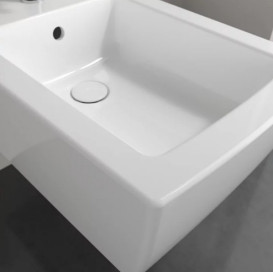 Біде підвісне Villeroy & Boch Memento 2.0 37,5х56 см санітарна кераміка CeramicPlus альпійський білий 443300R1