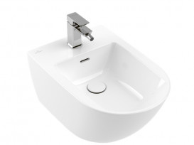 Біде підвісне Villeroy & Boch Subway 3.0 37,5х56 см санітарна кераміка CeramicPlus білий альпійський 447000R1