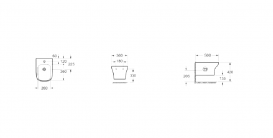 Биде Primera Tyrol подвесное санфаянс белый 8180023