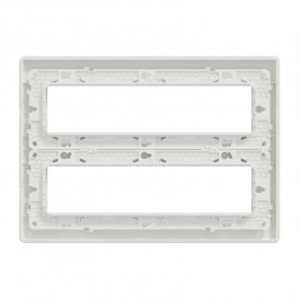 Блок открытого монтажа Schneider Electric Unica New Unica System+ 2х4 антибактериальный белый NU121820