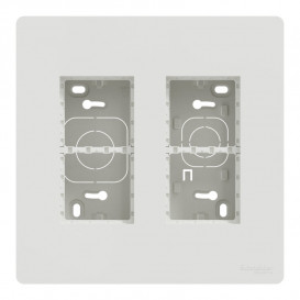 Блок открытого монтажа Schneider Electric Unica New Unica System+ 2х2 белый NU122418