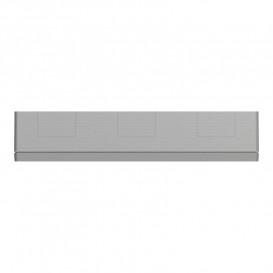 Блок відкритого монтажу Schneider Electric Unica New Unica System+ 4х2 пластик алюміній NU124430