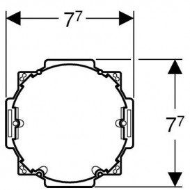 Блок питания Geberit для систем электронного управления смывом унитаза 115.861.00.6