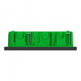 Блок скрытого монтажа Schneider Electric Unica New Unica System+ 3х2 пластик антрацит NU173454