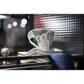 Блюдце Villeroy & Boch NewWave Caffe 20х14 см премиум фарфор белый 10-2484-2832