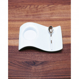 Блюдце Villeroy & Boch NewWave Caffe 22х17 см преміум фарфор білий 10-2484-2830