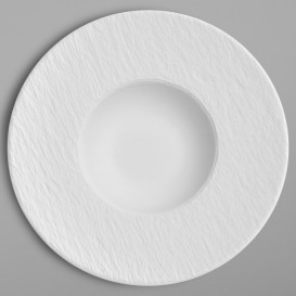 Блюдце Villeroy & Boch The Rock Ø17,3 см преміум фарфор білий 16-4077-1220