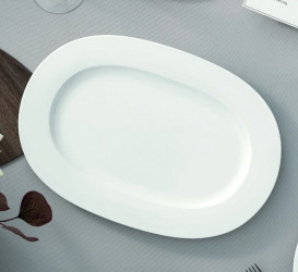 Блюдо овальное Villeroy & Boch Stella Hotel 34х23 см премиум фарфор белый 16-3272-2960