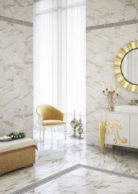 Бордюр напольный InterCerama Alon 43х13,7 см серый 071 007920